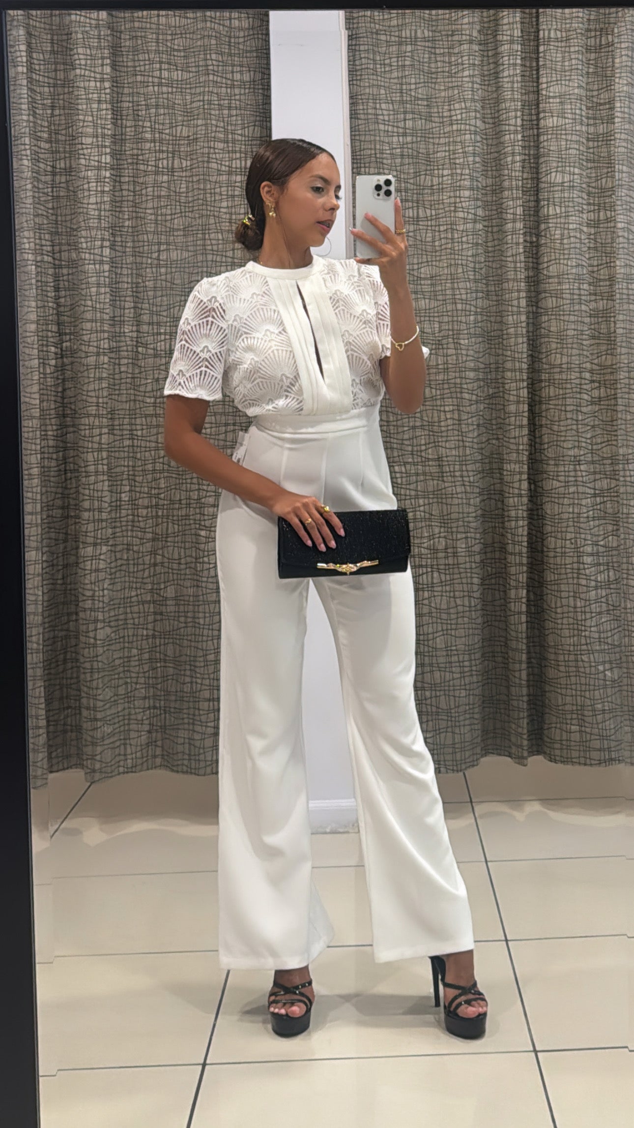Magda White Jumpsuit