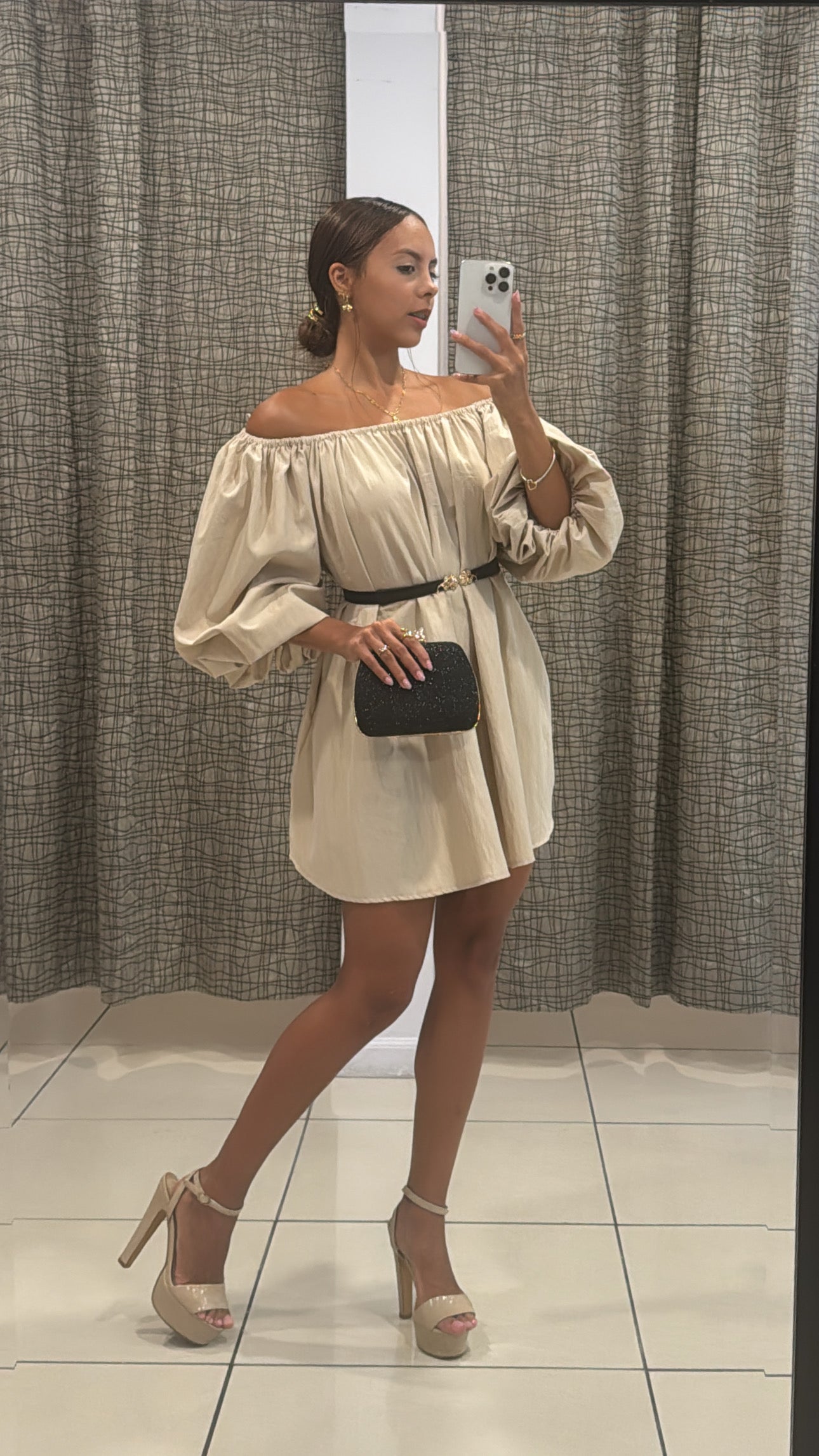 Candy Off Shoulder Dress