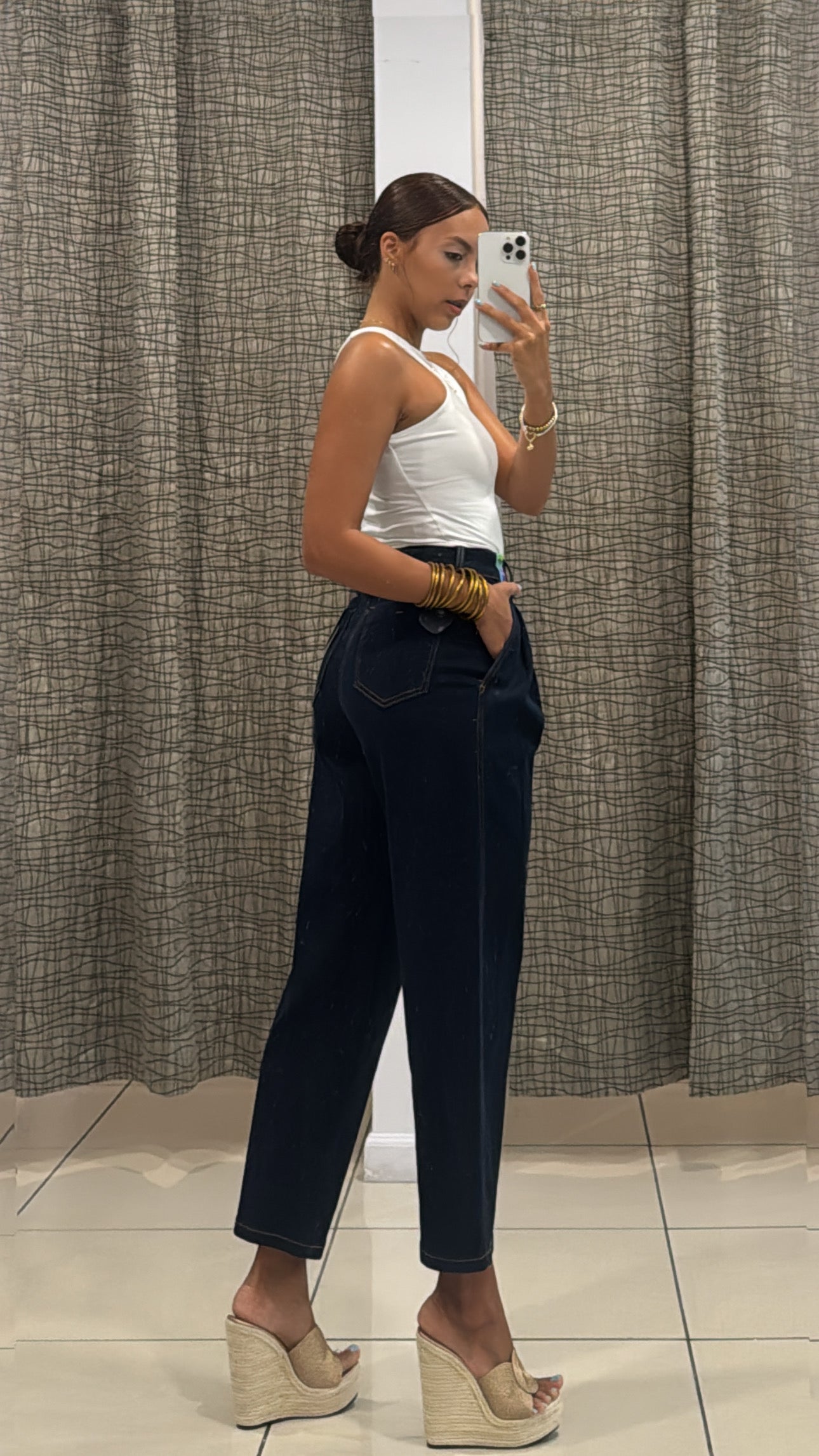 Lara Vibrant Chino Jeans