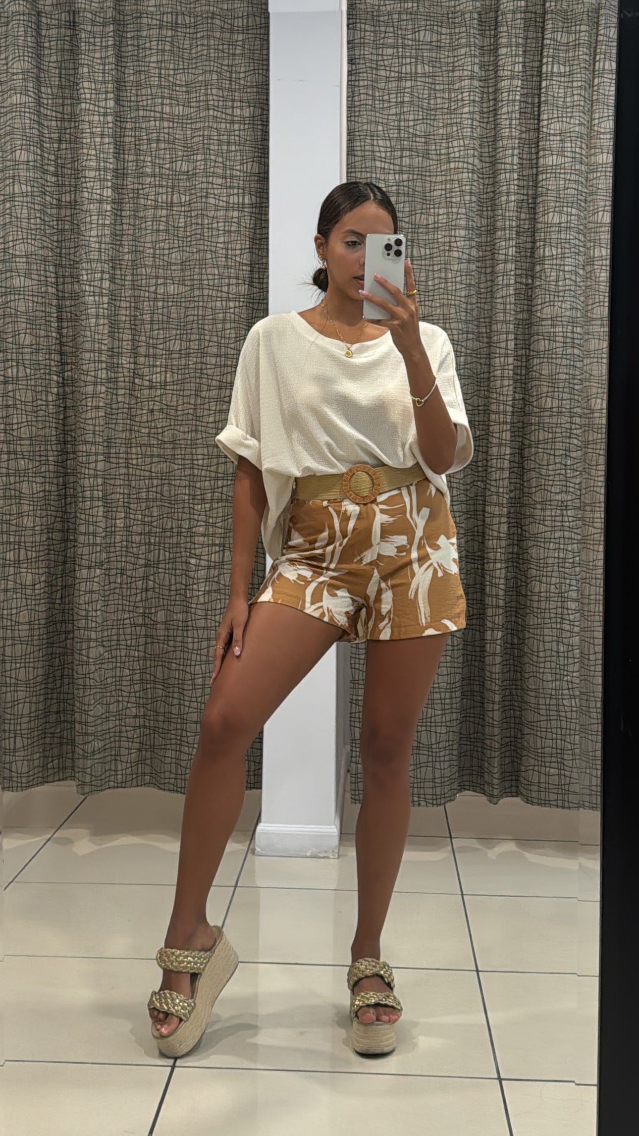 Rose Flowy Top