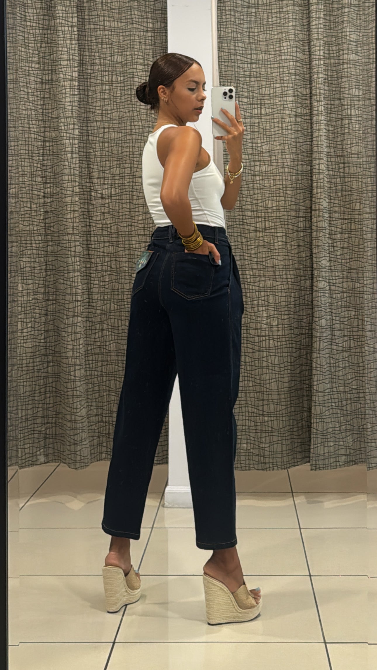 Lara Vibrant Chino Jeans