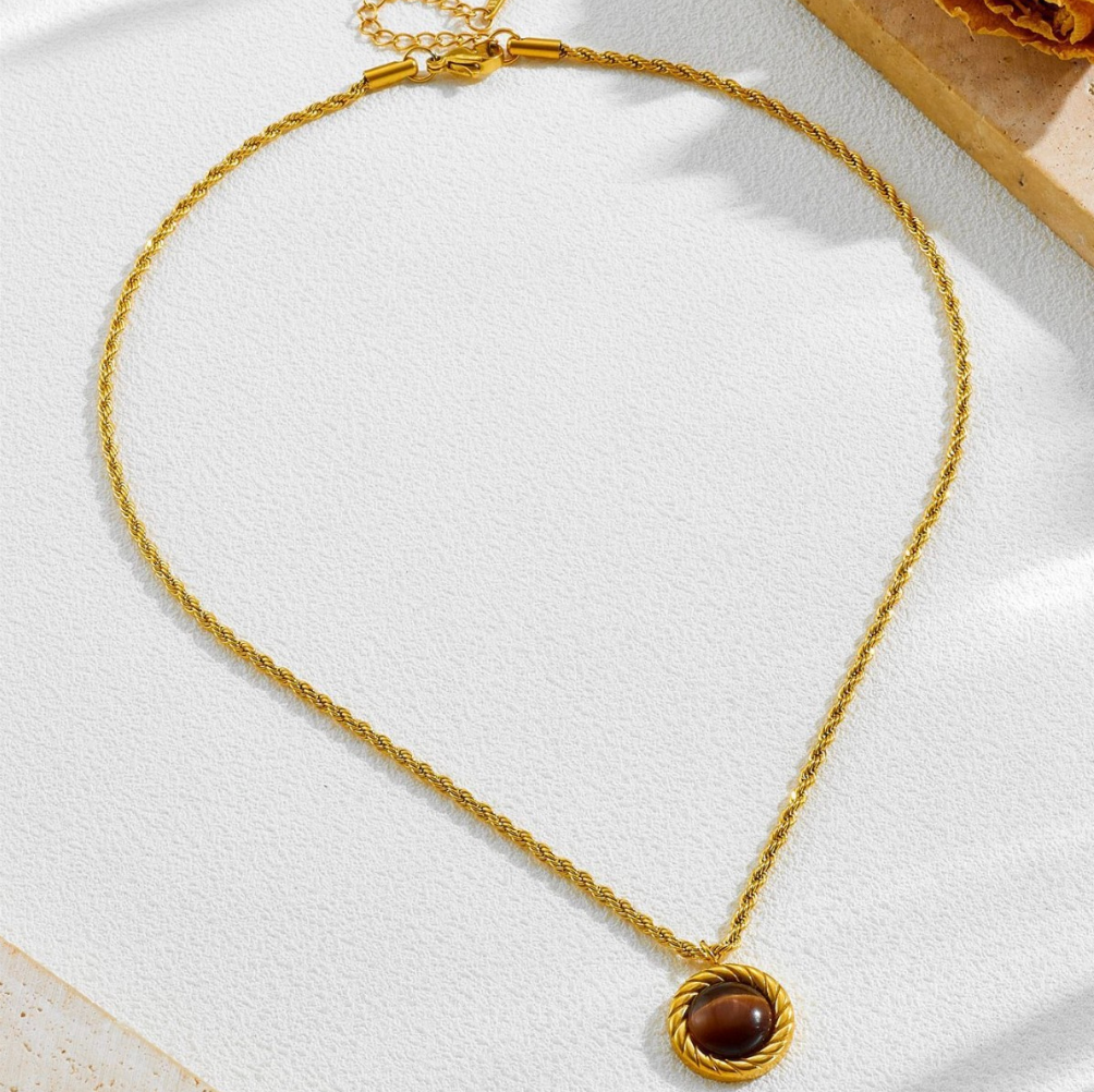 18K GOLD PALTED PASSION NECKLACE