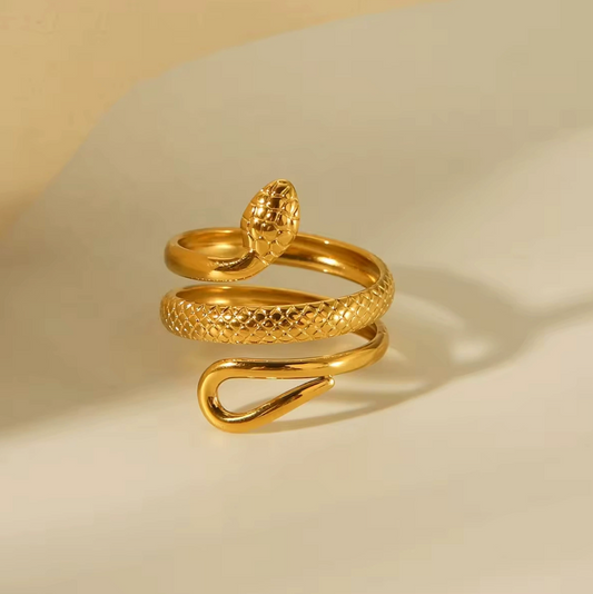 18K GOLD PLATED EGYPTIAN RING