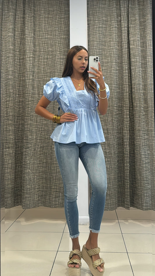 Thylane Blue Top