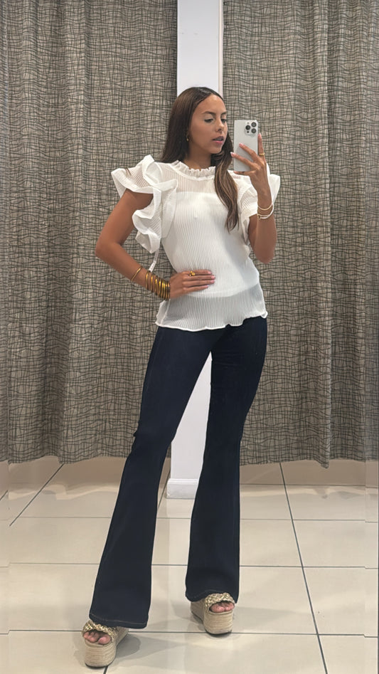 Elodie White Top