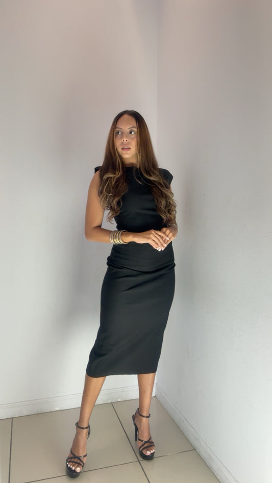 Della Black Dress