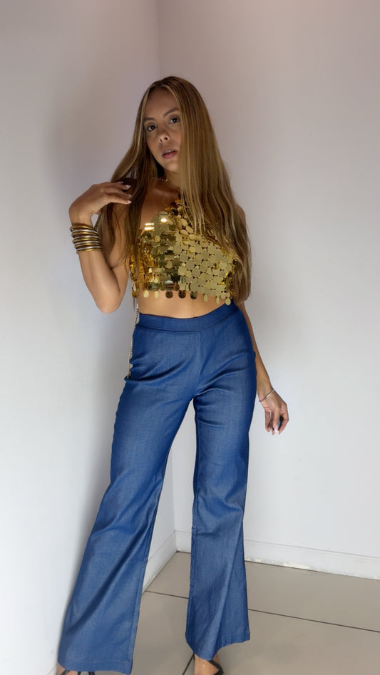 Velvet Fashion Top