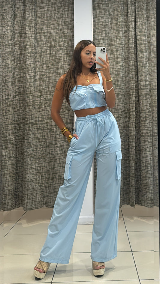 Denise Blue Pant
