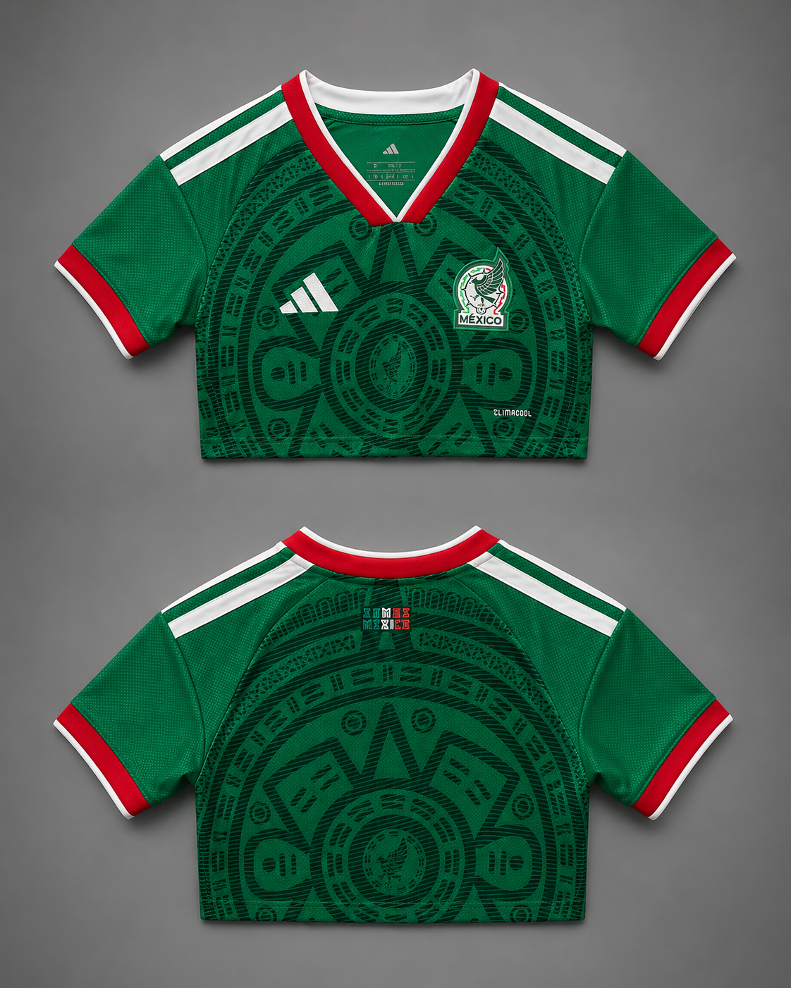 FIFA MUNDIAL FASHION CROP TOP MEXICO