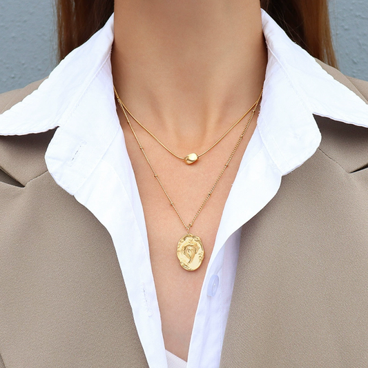 18K GOLD PLATED KATE NECKLACE