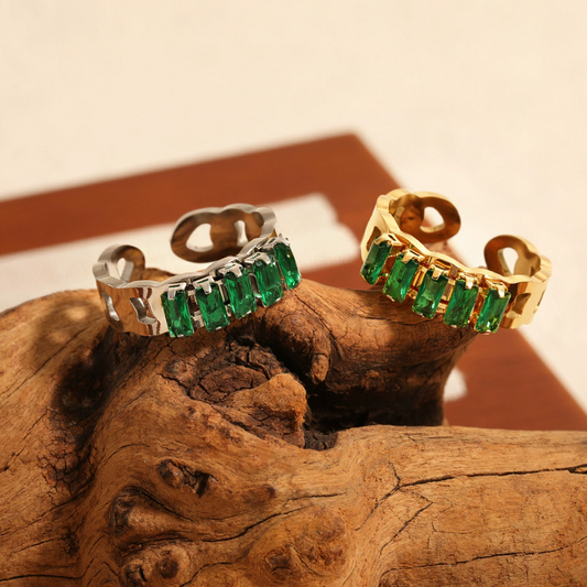 18K GOLD PLATED VINTAGE BELLA RING