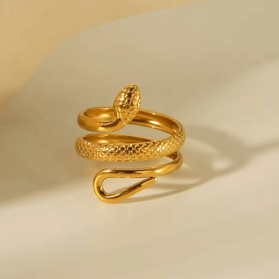 18K GOLD PLATED EGYPTIAN RING